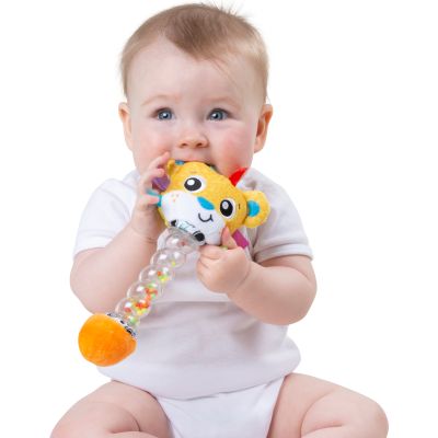 Playgro Safari Shaker Rain Rattle Stick