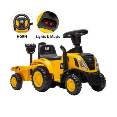 Puck loopauto tractor + aanhanger CAT Puck loopauto tractor + aanhanger CAT