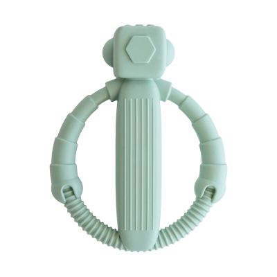Mushie Rattle Bijtring - Robot Mushie Rattle Bijtring - Robot