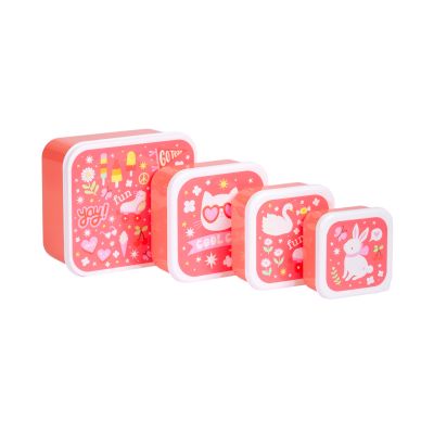 A Little Lovely Company Lunch & Snack Box Set