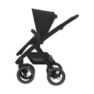 Dubatti Two 2-in-1 Kinderwagen Black - Carbon Black