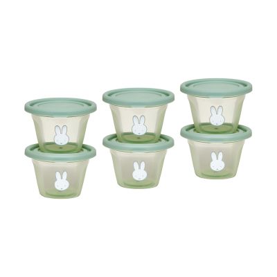 Nijntje Bewaarpotjes Set - 120 ml - 6 Stuks