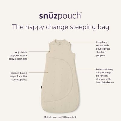 SnüzPouch Slaapzak - 0-6 Mnd - Cashmere Cross SnüzPouch Slaapzak - 0-6 Mnd - Cashmere Cross