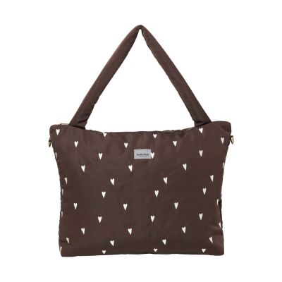 Studio Noos Puffy Luiertas - Brown Hearts Studio Noos Puffy Luiertas - Brown Hearts