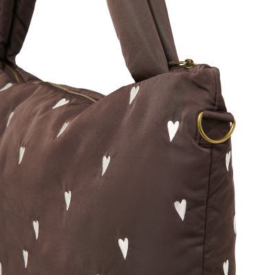 Studio Noos Puffy Luiertas - Brown Hearts Studio Noos Puffy Luiertas - Brown Hearts