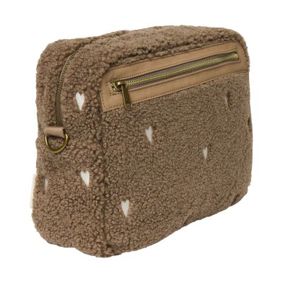 Studio Noos Teddy Hearts Organizer - Brown