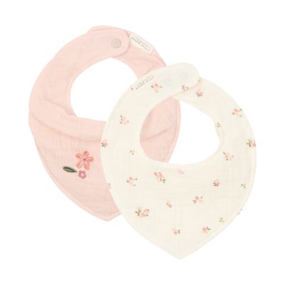 Little Dutch Bandana Slab - (Set van 2) - tetra - Fairy Blossom/Blossom