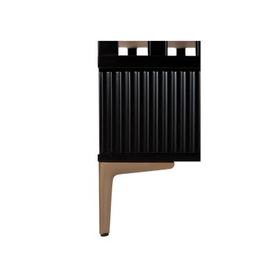TWF Waves Park Met Lade - Zwart TWF Waves Park Met Lade - Zwart