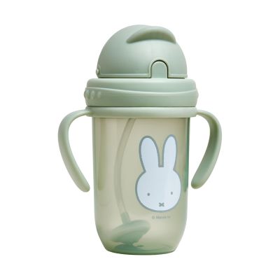 Nijntje Rietjesbeker met Handgrepen - 260 ml - Groen Nijntje Rietjesbeker met Handgrepen - 260 ml - Groen
