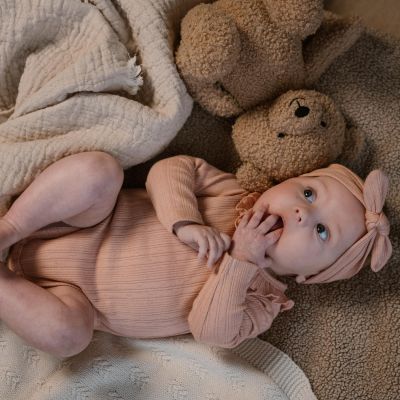Dirkje Romper Lange Mouw Multi Colour Pink 3-Pack 50/56