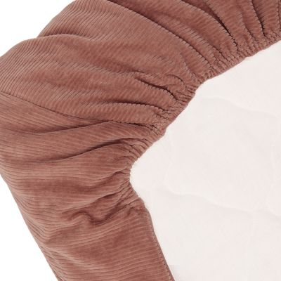 Witlof For Kids Wiegdeken Tuck-Inn Dusty Pink Velvet Rib 40 x 80 cm Witlof For Kids Wiegdeken Tuck-Inn Dusty Pink Velvet Rib 40 x 80 cm