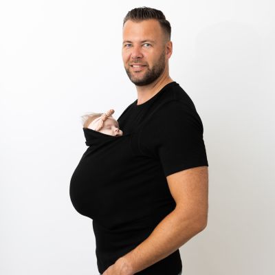 Womboo Buidelshirt Man Zwart maat M

