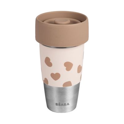 Béaba Mini & Me RVS Bekerset - Roze