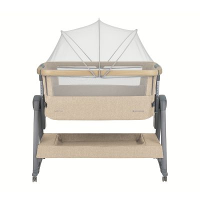KikkaBoo Bedside Crib - Nanna 2 - Beige KikkaBoo Bedside Crib - Nanna 2 - Beige