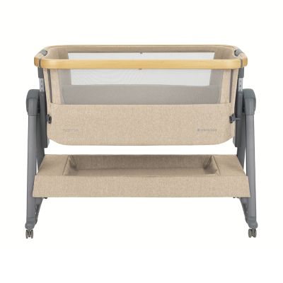 KikkaBoo Bedside Crib - Nanna 2 - Beige KikkaBoo Bedside Crib - Nanna 2 - Beige