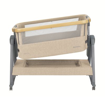 KikkaBoo Bedside Crib - Nanna 2 - Beige KikkaBoo Bedside Crib - Nanna 2 - Beige