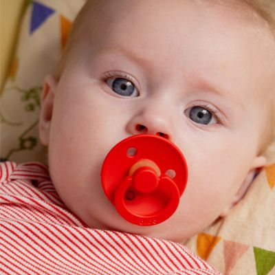 BiBs Colour Fopspeen - Anatomisch - 2 Stuks - 0-6 Mnd - Vanilla / Candy Apple BiBs Colour Fopspeen - Anatomisch - 2 Stuks - 0-6 Mnd - Vanilla / Candy Apple