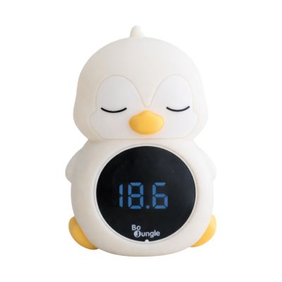 Bo Jungle 3-in-1 Bad- en Slaapkamerthermometer Met Nachtlampje - Pinguïn
