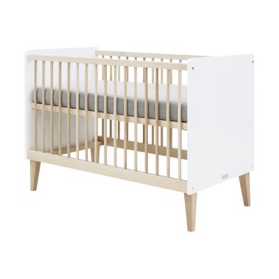 Bopita Ledikant 60 x 120 cm - Indy - Wit/Naturel