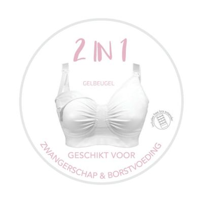Carriwell Voedingsbeha Carri-Gelbeugel Wit M Carriwell Voedingsbeha Carri-Gelbeugel Wit M