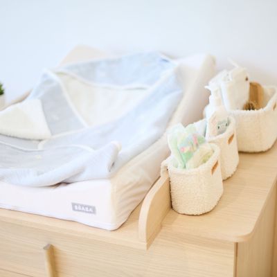Childhome Teddy Hangmandjes - Set van 3 - Offwhite