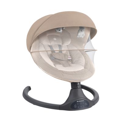 Kikkaboo Codie Electrische Schommelstoel - Beige Kikkaboo Codie Electrische Schommelstoel - Beige