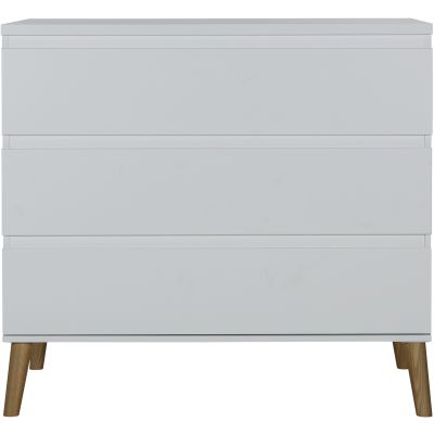 Lit bébé TWF 70 x 140 - Commode - Armoire Beach Island White Lit bébé TWF 70 x 140 - Commode - Armoire Beach Island White