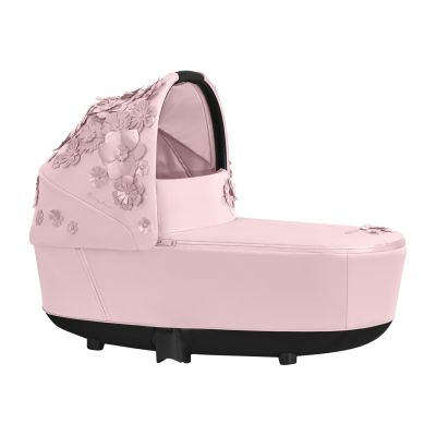 Cybex Priam 4 Lux Carry Cot Simply Flowers Pink | Light Pink Cybex Priam 4 Lux Carry Cot Simply Flowers Pink | Light Pink