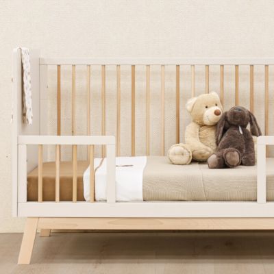 Bopita Ledikant 70 x 140 cm - Commode - Lines - Dune/Natural Bopita Ledikant 70 x 140 cm - Commode - Lines - Dune/Natural