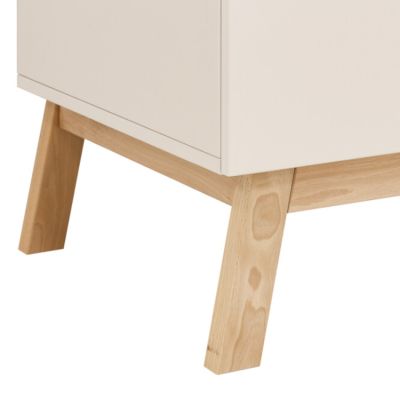 Bopita Armoire suspendue 2 portes - Lignes - Dune/Naturel Bopita Armoire suspendue 2 portes - Lignes - Dune/Naturel