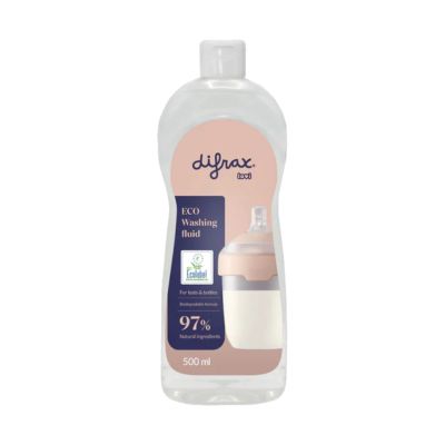 Difrax ECO Détergent pour tétines et biberons, 500 ml