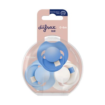 Difrax Lovi Prime Tutti Frutti Fopspeen - 3 Stuks