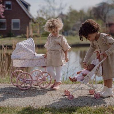Little Dutch Poppenbuggy - Flowers & Butterflies Little Dutch Poppenbuggy - Flowers & Butterflies