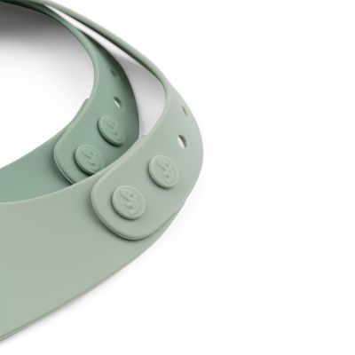 Done By Deer Silicone Slab Croco Green 2-Pack