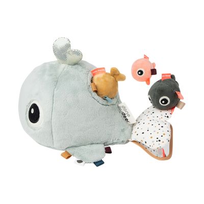 Done By Deer Hide & Seek Activity Toy - Wally - Blue