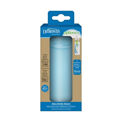 Dr. Brown's Flesbeschermer Standaard Hals Blauw 250ml