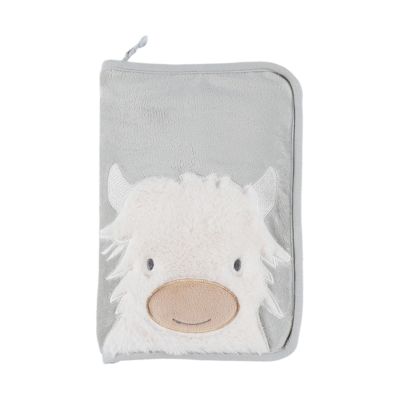 Noukie&#039;s Verzorgingsboekje Hoes - Fluffy - Grijs