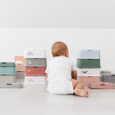 Funkybox Pale Blue Little Stars Funkybox Pale Blue Little Stars