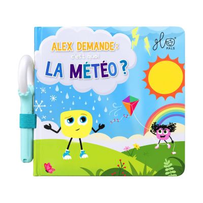 Glo Pals book whit light Alex FR - GPBKWEATHER-Book FR