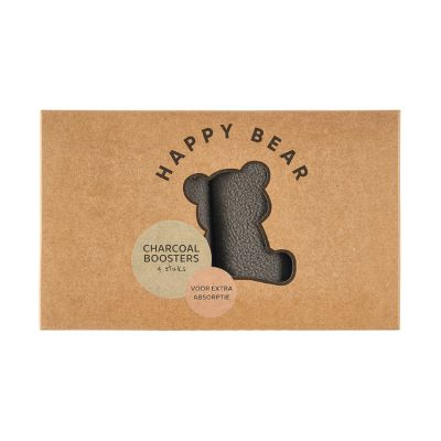 HappyBear Boosters Set Charcoal 4Stuks HappyBear Boosters Set Charcoal 4Stuks