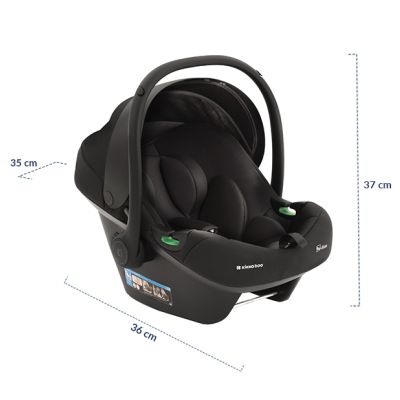 Kikkaboo Autostoel i-Prime Zwart Kikkaboo Autostoel i-Prime Zwart