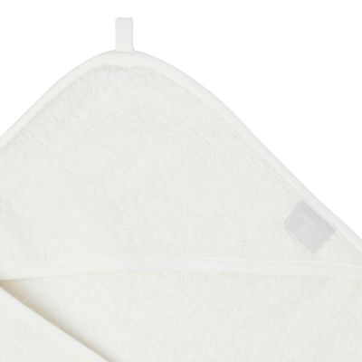 Jollein Badcape Uni - Badstof - 75x75 cm - Ivory