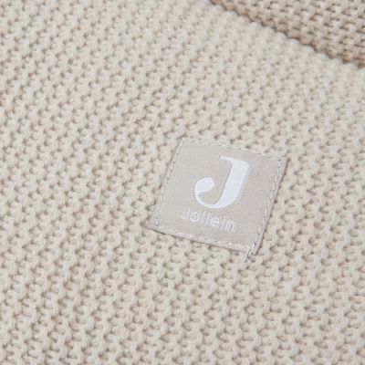 Jollein Basic Knit Parklegger - 95 cm rond - Nougat Jollein Basic Knit Parklegger - 95 cm rond - Nougat