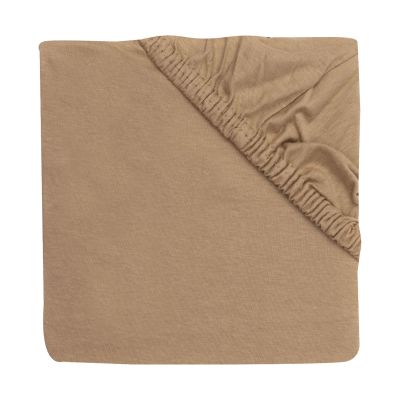 Jollein Hoeslaken Boxmatras - 75x95 cm - Jersey - Hazel Jollein Hoeslaken Boxmatras - 75x95 cm - Jersey - Hazel