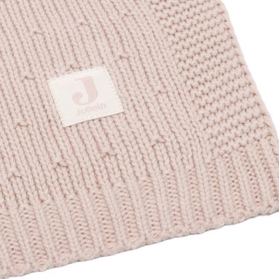 Jollein Ledikantdeken - Sprinkle Knit - 100 x 150 cm - Silk Rose Jollein Ledikantdeken - Sprinkle Knit - 100 x 150 cm - Silk Rose