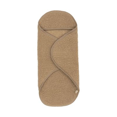 Jollein Sherpa Wikkeldeken - Merino Wol - Dark Hazel