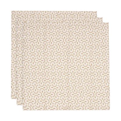 Jollein Tetra Doek Small 70x70 cm 3 Stuks