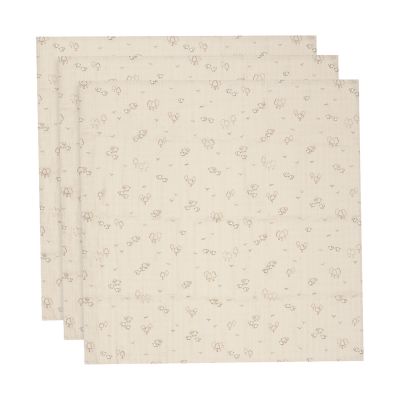 Jollein Woolly Hydrofiele Doeken - 3 Stuks - 70 x 70 cm Jollein Woolly Hydrofiele Doeken - 3 Stuks - 70 x 70 cm