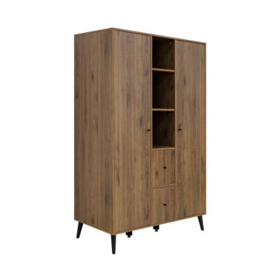 Bopita Lit 70 x 140 - Commode - Armoire 2 portes XL - Zara - Noyer Bopita Lit 70 x 140 - Commode - Armoire 2 portes XL - Zara - Noyer
