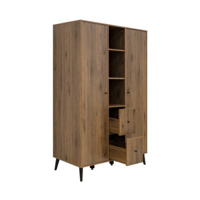 Bopita 2-Deurskast XL - Zara - Walnoot Bopita 2-Deurskast XL - Zara - Walnoot